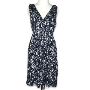 Anthropologie FEI Crosswrap Sleeveless Dress